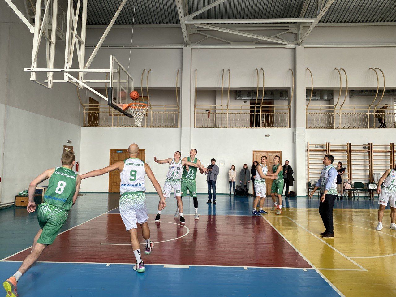 Zhytomyr Cardboard Plant supports the city’s basketball team
